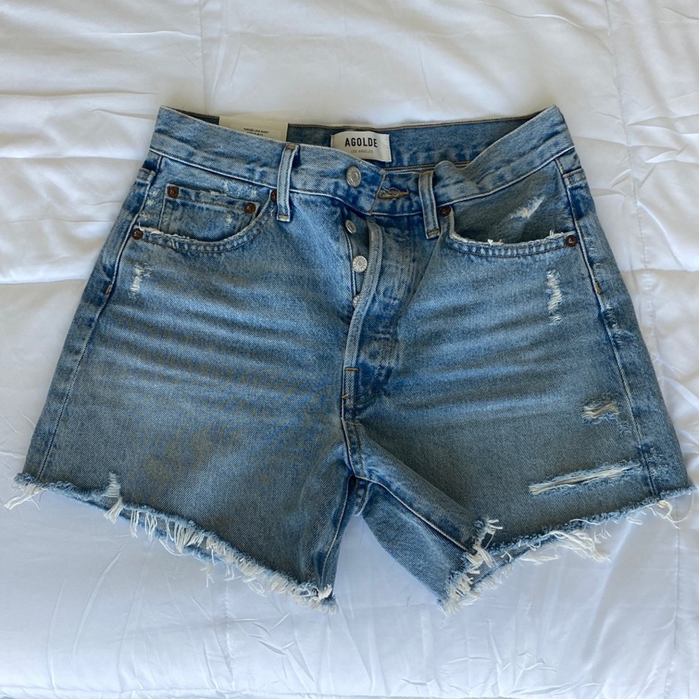 UNWORN TAGS ON AGOLDE Parker Long Short in color Swapmeet